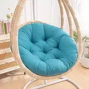 Hanging Chair Cushions, Replacement Hammock Chair Pads | Bench Cushions for Garden Furniture, Outdoor Hanging Chair Cushions, Swing Chairs Cushions, Hanging Baskets, Swing Baske(Blue,50cm)