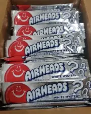 36 Airheads White Mystery 0.55oz Bars Full Size Candy Bulk