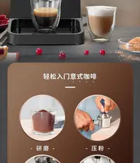 在飛比找Yahoo!奇摩拍賣優惠-Delonghi/德龍 EC5BK家用咖啡機半自動辦公室 無