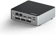 Core i7 1360P Mini PC 13th Gen Windows 11 Pro, 16GB RAM DDR5 512GB SSD, HD2.0, DP1.4, USB-C 4K, Personal Computer, RJ45 Lan, Wifi 5, BT4.2, USB3.2, WOL, Fan 19V Small Router