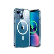 Phonix Apple Iphone 15 Plus Clear Rock Shockproof Case With Magsafe