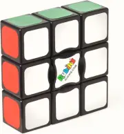 Rubik's Cube 3x3x1 Edge Puzzle for Beginners, Retro Brain Teaser, Fidget Toy