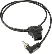 D-TAP to dc2.1 Screws for Video Devices PIX-E7/PIX-E5, Atom~S Monitor Power Cord, Lectrosonics Venue VR IFB Power Cable(50 cm)