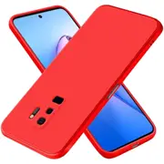 MCC For Samsung Galaxy S9+ Plus Soft Liquid Silicone Shockproof Case Cover G965 [Red]