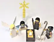 NATIVITY SET Made of Building Toys with Assembly Instructions **NEW**