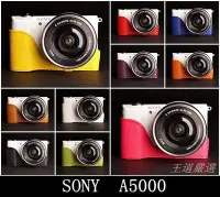 在飛比找Yahoo!奇摩拍賣優惠-【台灣TP】SONY  A5000 A5100  真皮相機底