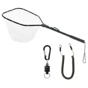 GOODCAT Fly Fishing Net, Bass Trout Landing Net, Folding Fishing Nets Fresh W...