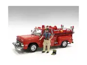 1/24 Scale Firefighters Figure with Boots Accessory by American Diorama Model