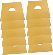 JEWEDECO 10PCS Vinyl Record Jackets Durable Paper Covers for Protect Your Collection from Scratches Dirt and Record Accessories