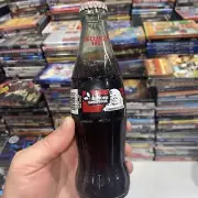 COKE CHRISTMAS GREETINGS DECEMBER 1993 8oz UNOPEN BOTTLE GLASS