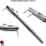 Krekeler Sliding Implant Measuring Caliper Gauge Straight Dental Stainless Steel