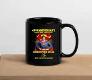 Superman 47Th Anniversary 1978-2025 Christopher Reeve Thank You Coffee Mug