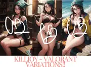 Killjoy - Valorant - Anime Waifu Art Print - GLOSSY PHOTO PRINT - [4x6]