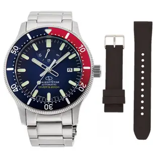 【聊聊甜甜價】ORIENT 東方錶 限量款 東方之星 Divers系列 可樂圈 潛水機械腕錶 (RE-AU0306L)