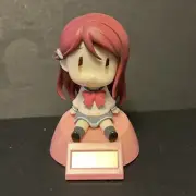 Solar Powered Dancing Bobble Head Toy - From Japan Anime Girl With Red Hair