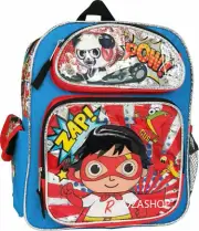 Ryan's World Pow! Zap! 12" Toddler School Backpack Boy's Book Bag