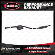 Redback 2 1/2" Cat Back System Single Outlet Rear for HSV XU6 VT VX 3.8L 98-02