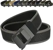[Generic] Exteriorm-U Belt, Nylon Ratchet Tactical Belt Adjustable Waist For Outdoor, Work, Hiking For Men