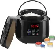 TCFUNDY Candle Making Wax Melting Pot, Electric Non-Stick Candle Wax Melter Pot,