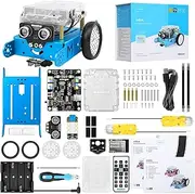 Makeblock mBot STEM Projects for Kids Ages 8-12, Coding Robot Kit Learning & Education Robot Toys for Boys and Girls to Learn Robotics, Electronics and Scratch Arduino Programming While Playing