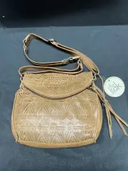 The Sak Sliverlake Crossbody Leather Purse, Brown, New With Tags