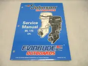 520209 1998 OMC Evinrude Johnson Outboard Service Repair Manual EC 90 115 HP SPL
