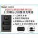 【199超取免運】樂華@攝彩@ROWA樂華 FOR FUJIFILM NP-W126 LCD顯示USB雙槽充電器 一年保固 米奇雙充 顯示電量【全壘打★APP下單 跨店最高20%點數回饋!!】