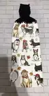 DOGS ALL DRESSED UP IN HATS-Hanging Towel, CROCHET-BUTTON FREE TOP