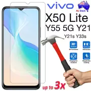 9H Tempered Glass | Film Screen Protector for Vivo Y01 Y21s Y22s Y33s Y55 Y52 5G