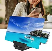 Screen Magnifier for Smartphone,Mobile Phone HD Magnifier Projector Screen,Folding Display HD Acrylic Lens Video Magnifier Bracket,Good Kids Adults