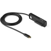 StarTech.com USB C to SATA Adapter Cable for 2.5"/3.5" SSD/HDD Drives - USB 3.1 (10Gbps) Hard Drive Adapter Cable - SATA USB adapter - 1 x 22-pin - 1