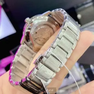 【EMPORIO ARMANI】ARMANI手錶型號AR00057(墨綠色機械鏤空錶面銀錶殼銀色精鋼錶帶款)