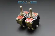 2 PCS TOGGLE SWITCH DPDT CENTER OFF TOGGLE 6 AMP 250V 10 AMP 125V 6 PIN EC-1510