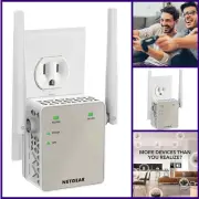 NETGEAR Wi-Fi 1500 Sq Ft Range Extender 1200Mbps Wireless Signal Booster