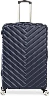 [Kenneth Cole REACTION] Madison Square Women's Lightweight Hardside 3-Piece 20"/24"/28" Chevron Expandable Spinner Luggage Set