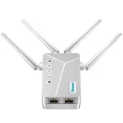 WiFi Extender Signal Booster, 8000 Sq.ft Long Range Repeater Wireless Amplifi...