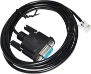 DB9 RS232 to RJ9 RJ11 4P4C Mount Upgrade Control Cable Fit for Console KABLE IEQ30 PRO IEQ45 PRO ZEQ25(1.8M)