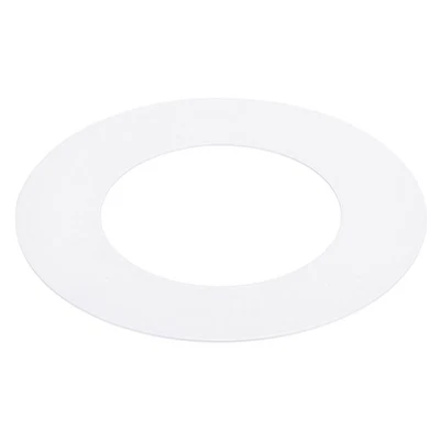 1 Pcs Goof Rings Inner 6.29" Outer 10",Cover Recessed Light Trim White