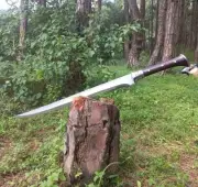 Custom Handmade Carbon Steel Blade Gurkha Working Sword | Hunting | 30 inches