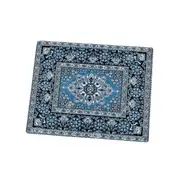 ANYMOB Mouse Pad Teal 22X18CM Persian Tribal Carpet Computer Office Desk Non-Slip Mat