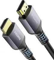 Stouchi 8K Long HDMI Cables 7.6M 48Gbps Ultra High Speed HDMI 2.1 Cord, CL3 in Wall Rated 8K@60 4K@120 144Hz eARC SBTM HDR10+ Dolby Compatible for PS5 Xbox Series X Apple TV 4K Fire TV Roku TV 25FT