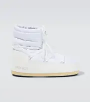 [Moon Boot] Moon Boot Icon Low nylon snow boots AU 11 white