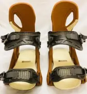 Arbor Men's Cypress Snowboard Bindings Mark Carter Terra Cotta Medium Large NEW