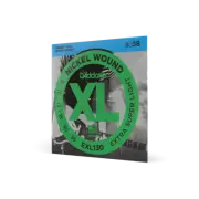 D'Addario EXL130 Extra Super Light Nickel Wound Electric Guitar Strings (8-38...