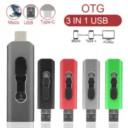 Type C USB Flash Drive Thumb Drive Memory Stick for PC Laptop 2TB 1TB 512/256GB