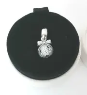 Pandora New 2014 Black Friday Christmas Wish Silver Sparkle Dangle Charm Box