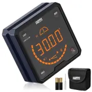 Digital Angle Gauge Digital Angle Finder Level with V-Groove Magnetic Base & ...