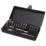 Bit Ratchet Set BRFS27 1/4" Hex Shank Bit Black 27-Piece