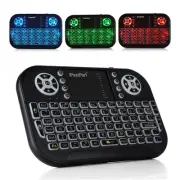 (Upgrade Mini Bluetooth Keyboard with Touchpad Mouse,Portable 2.4G Wireless K...