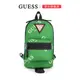 【GUESS】經典倒三角LOGO長型斜背包-綠